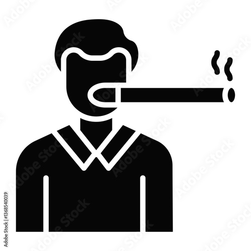 Tobacco Addiction Icon