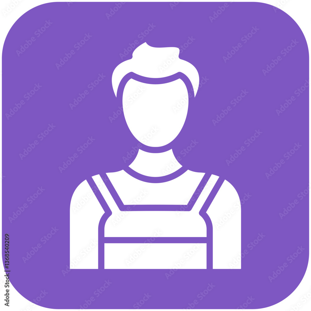 Obraz premium Janitor Icon