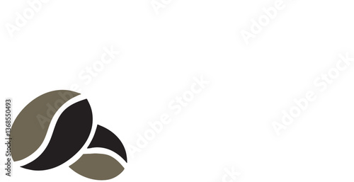 Coffee bean vector