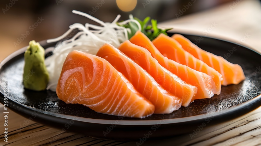 fresh salmon sashimi slices fresh salmon sashimi slices