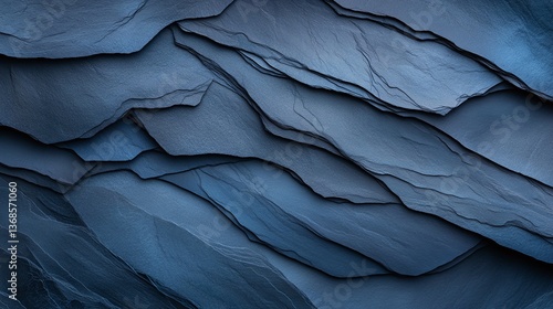 Wallpaper Mural Abstract layered rock material background digital art modern design textured layers Torontodigital.ca