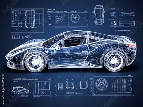 Car Design Blueprint (1)