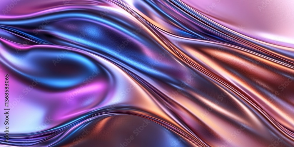 Obraz premium 3D rendered illustration showcasing a vibrant backdrop.