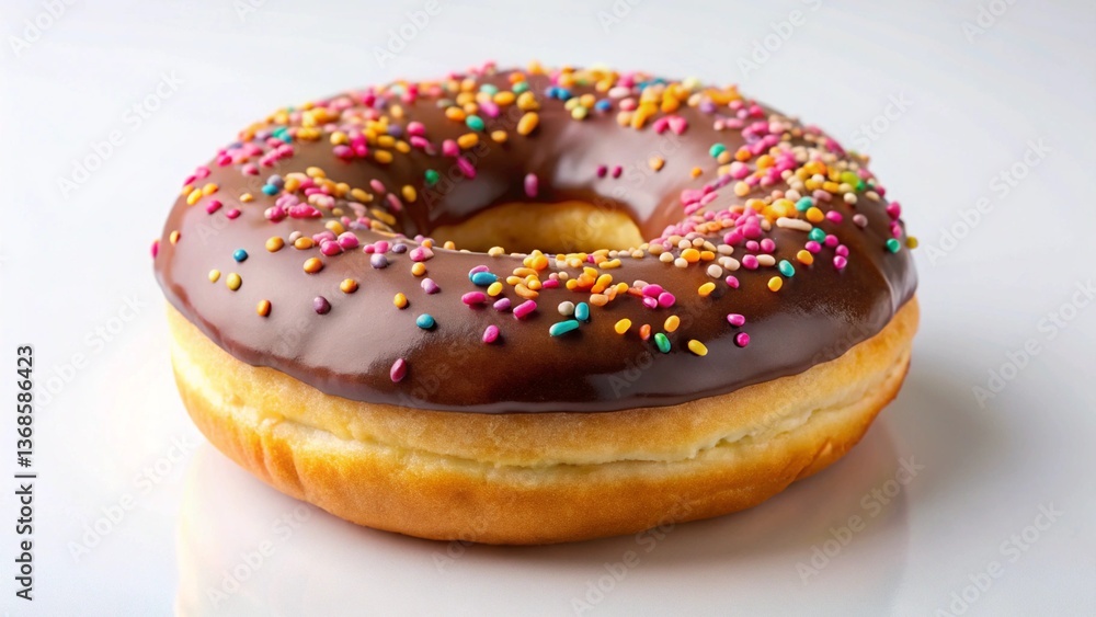 donut with sprinkles donut with sprinkles
