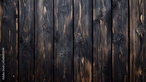 Wallpaper Mural Professional Dark Wood Texture Background for Design Projects Torontodigital.ca
