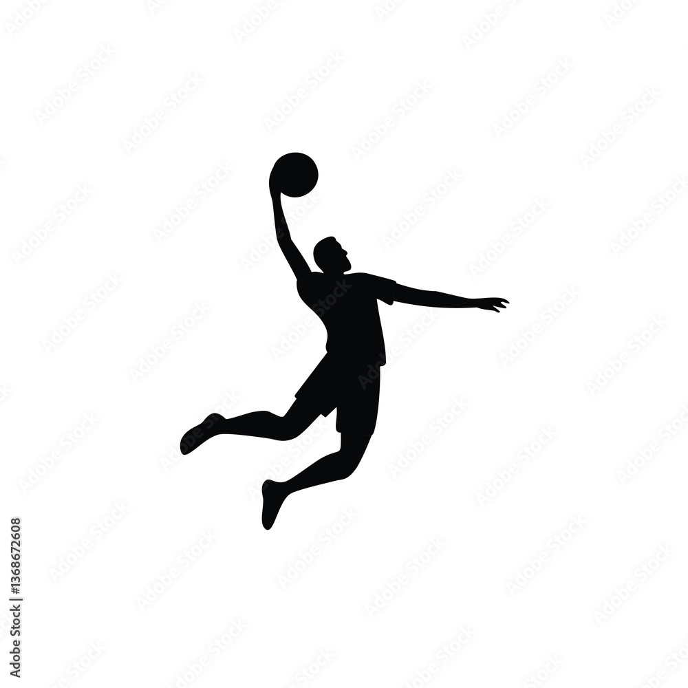 jumping man silhouette jumping man silhouette