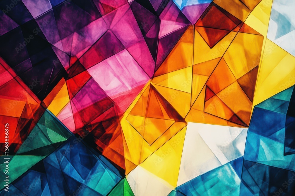 Discover the captivating beauty of abstract textures formed by colorful geometric shapes Discover the captivating beauty of abstract textures formed by colorful geometric shapes