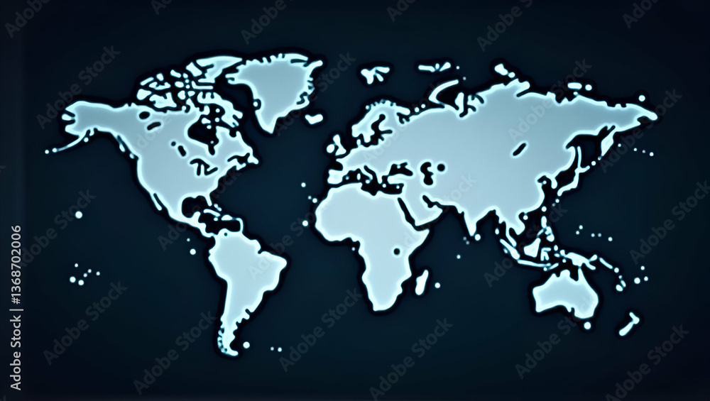 Double exposure global world map on business financial stock market trading background. concept as Double exposure of a global world map layered on a business financial and stock market trading backgr Double exposure global world map on business financial stock market trading background. concept as Double exposure of a global world map layered on a business financial and stock market trading backgr