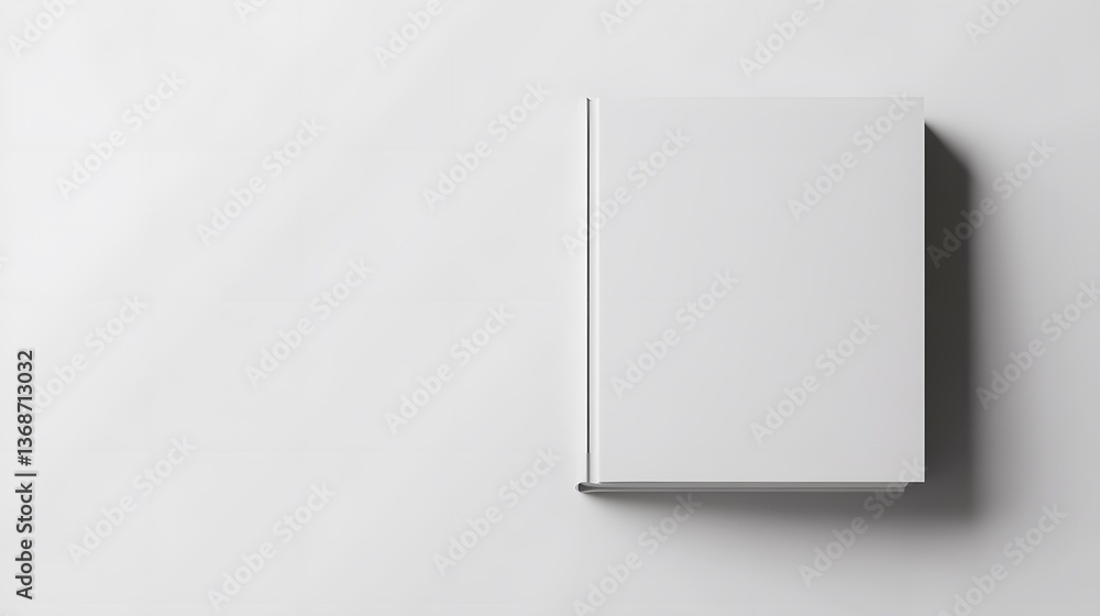 Sleek Minimalist White Book Mockup Template for Designers and Authors Sleek Minimalist White Book Mockup Template for Designers and Authors