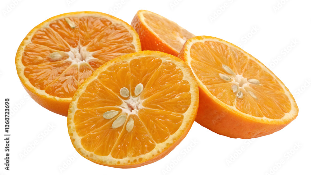 Nature's Golden Slices: The Appearance of Orange Segments. Nature's Golden Slices: The Appearance of Orange Segments.