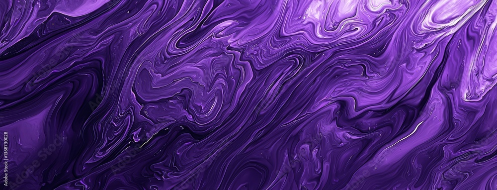 Obraz premium Stunning abstract background featuring fluid purple marble art.