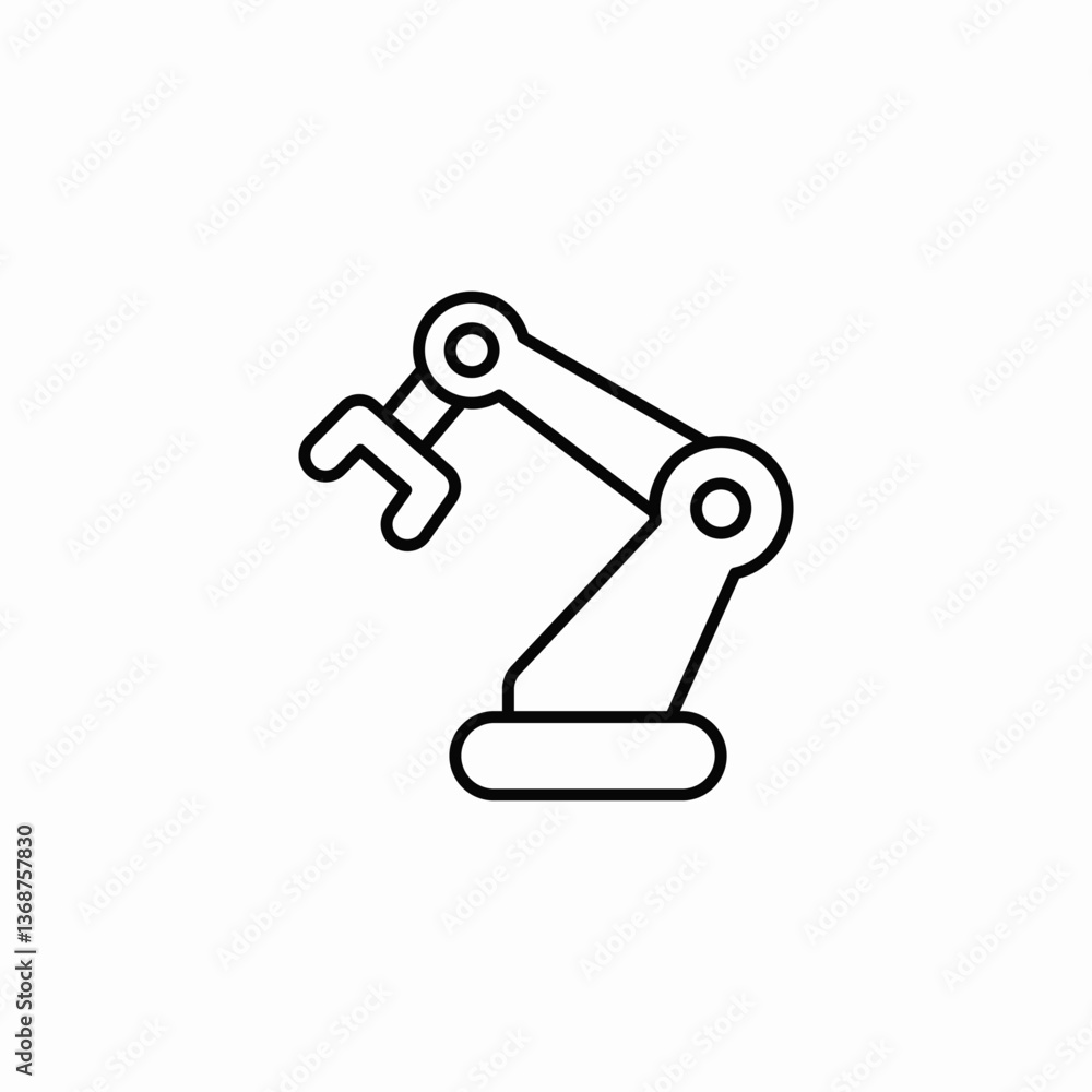 mechanic hand icon sign vector mechanic hand icon sign vector