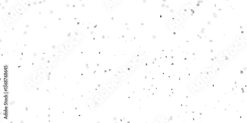 White wall background texture noise and overlay pattern terrazzo flooring texture polished stone. Quartz surface white bathroom or kitchen countertop. Abstract terrazzo flooring seamless pattern.