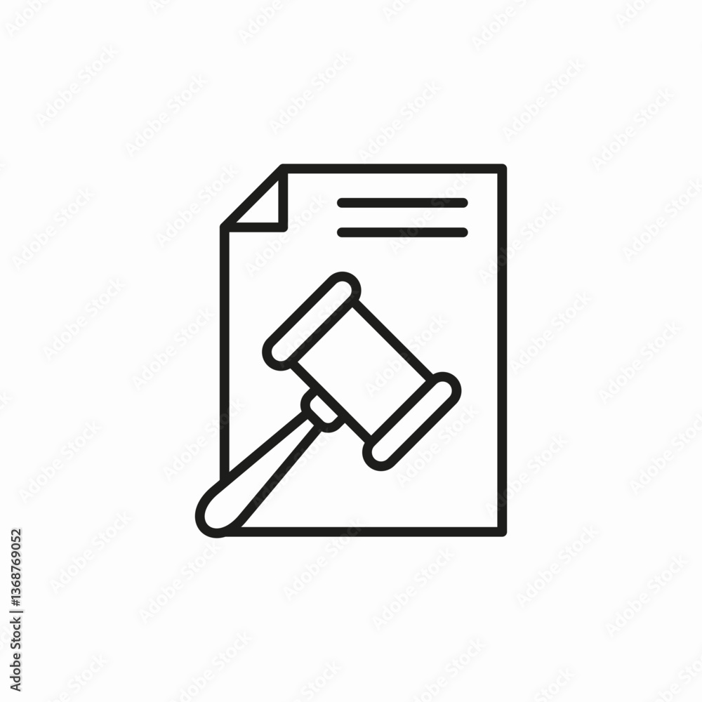 decision documents icon sign vector decision documents icon sign vector