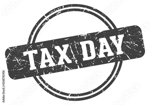 tax day stamp