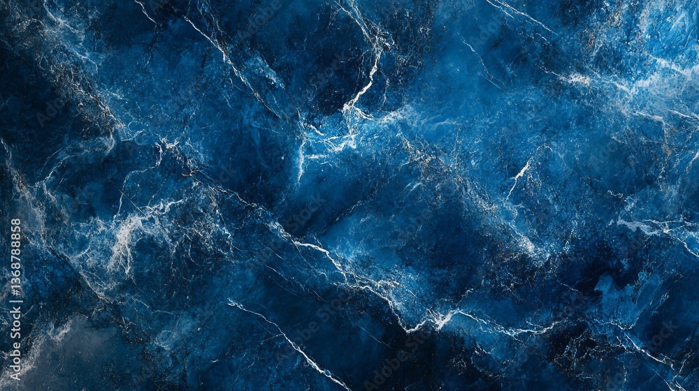 Dark Blue Marble Pattern Texture: An Elegant Abstract Background Dark Blue Marble Pattern Texture: An Elegant Abstract Background