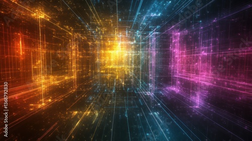 An artistic depiction of Maxwellâ€™s equations forming a holographic display --ar 16:9 --v 6.1 Job ID: 27f8bc79-b846-426c-a06b-d79787112491