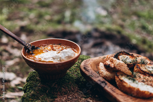 Campfire Borscht: A Delicious Adventure in the Woods