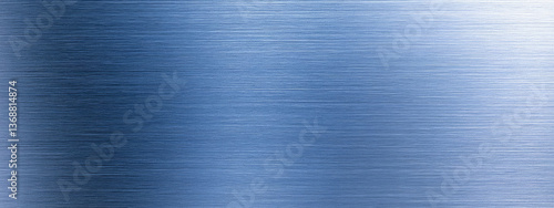 Serene steel blue brushed metal texture with a subtle gradient and delicate linear pattern.