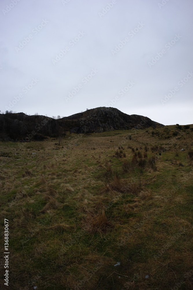 Hiking in January, Rogaland, Norway Hiking in January, Rogaland, Norway