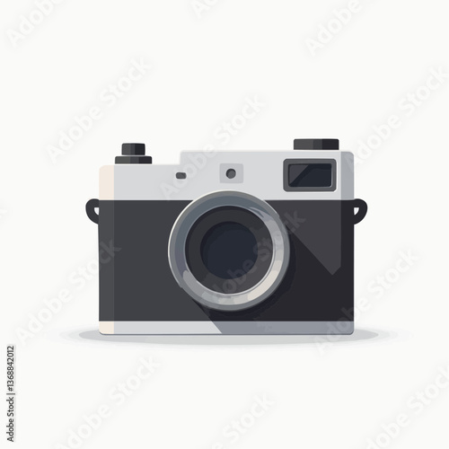 Isometrische Kamera-Illustration, 3D-Design

