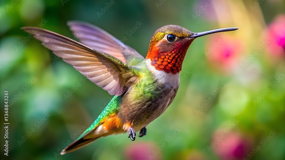 Fototapeta premium hummingbird in flight