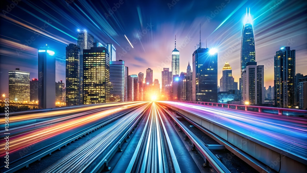 Fototapeta premium Traffic in city