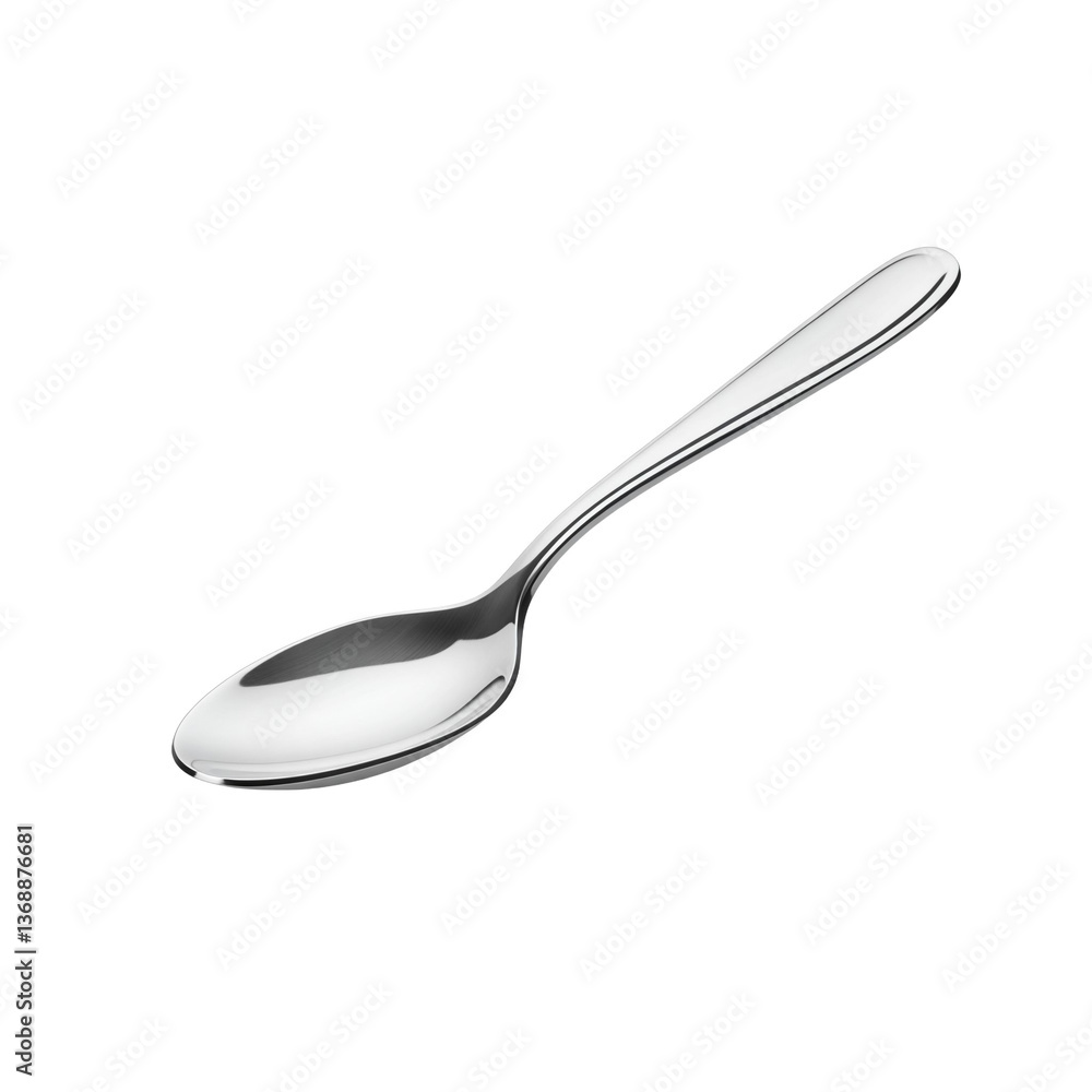spoon on white background spoon on white background