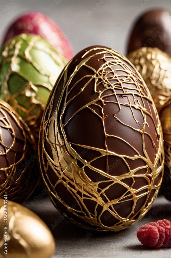 Easter Chocolate Eggs Easter Chocolate Eggs
