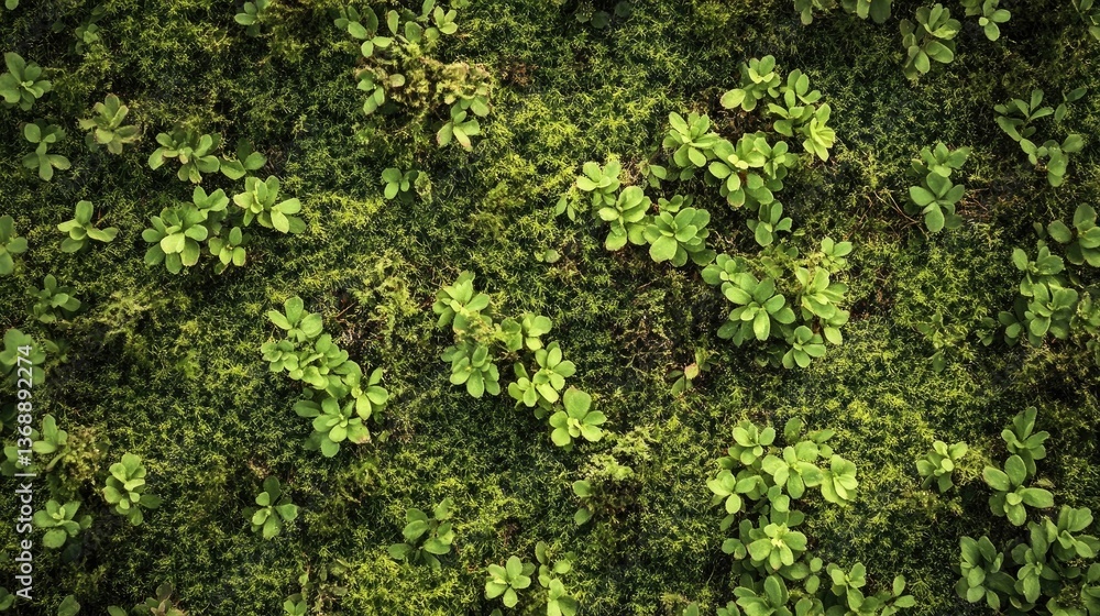 Lawn moss background texture Lawn moss background texture