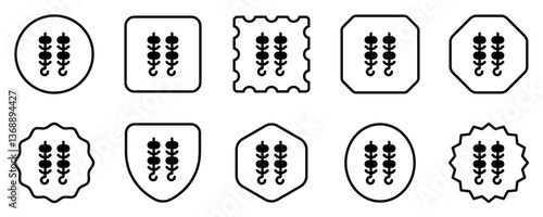 Editable bbq, shish kebab, satay vector icon. Part of a big icon set family. Perfect for web and app interfaces, presentations, infographics, etc