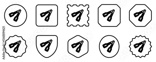 Editable tongs vector icon. Part of a big icon set family. Perfect for web and app interfaces, presentations, infographics, etc
