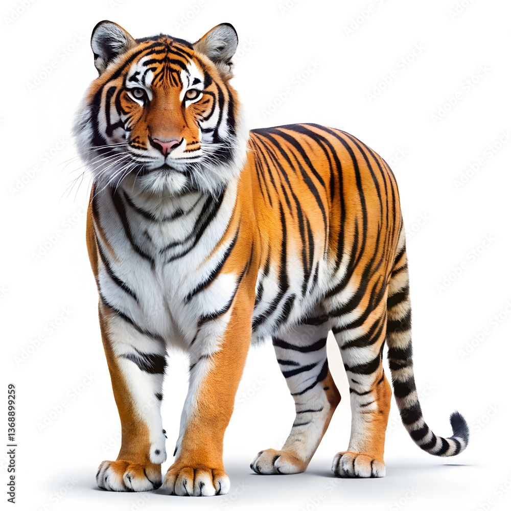 Obraz premium Tiger, wild animal in the natural habitat