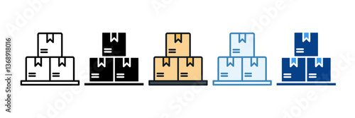 Product  Icon Set Multiple Style Collection