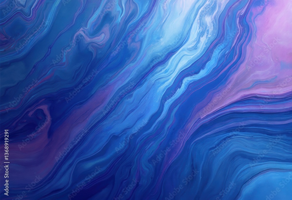 A Vibrant Swirl of Blues and Purples. A Vibrant Swirl of Blues and Purples.
