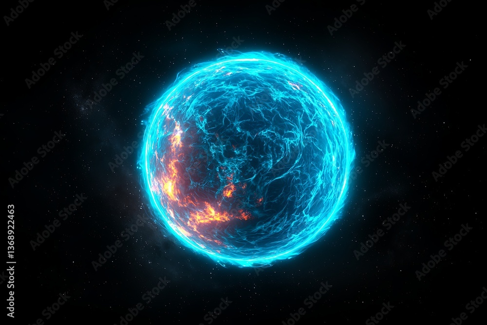 Cosmic Planet Explosion Cosmic Planet Explosion