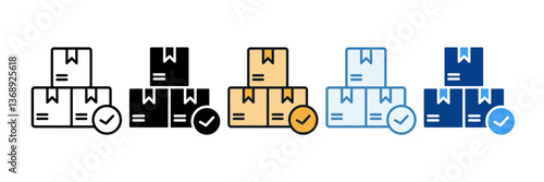Product Availability  Icon Set Multiple Style Collection