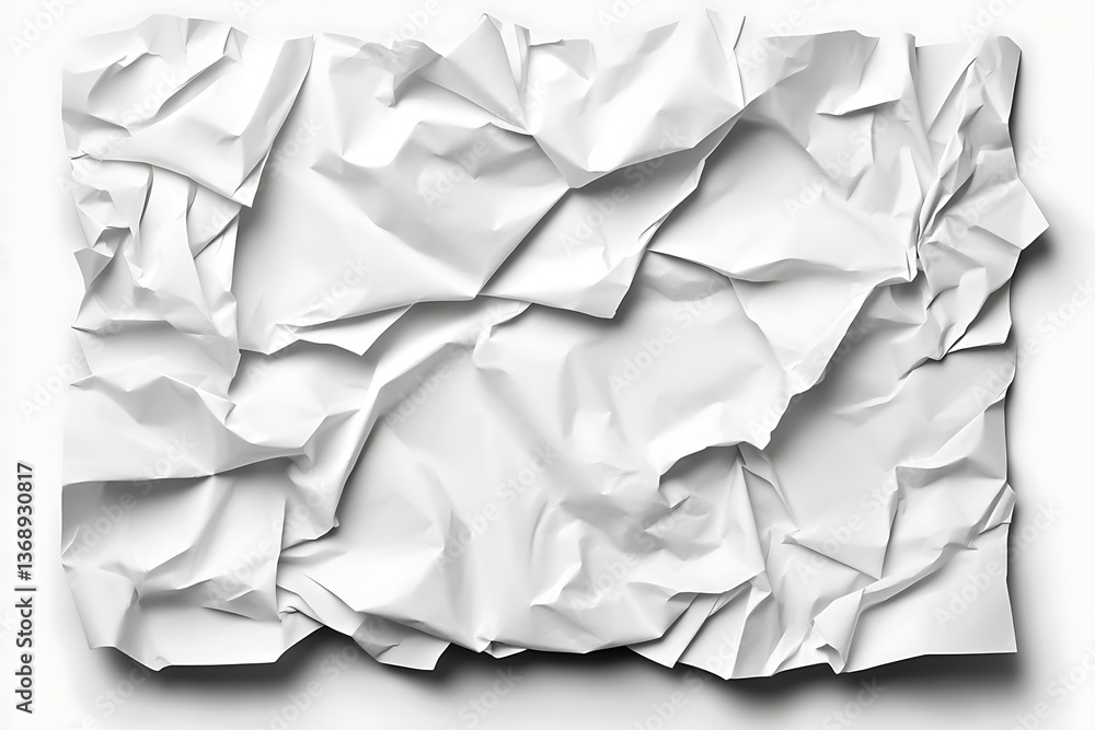 Crumpled Paper Texture Crumpled Paper Texture