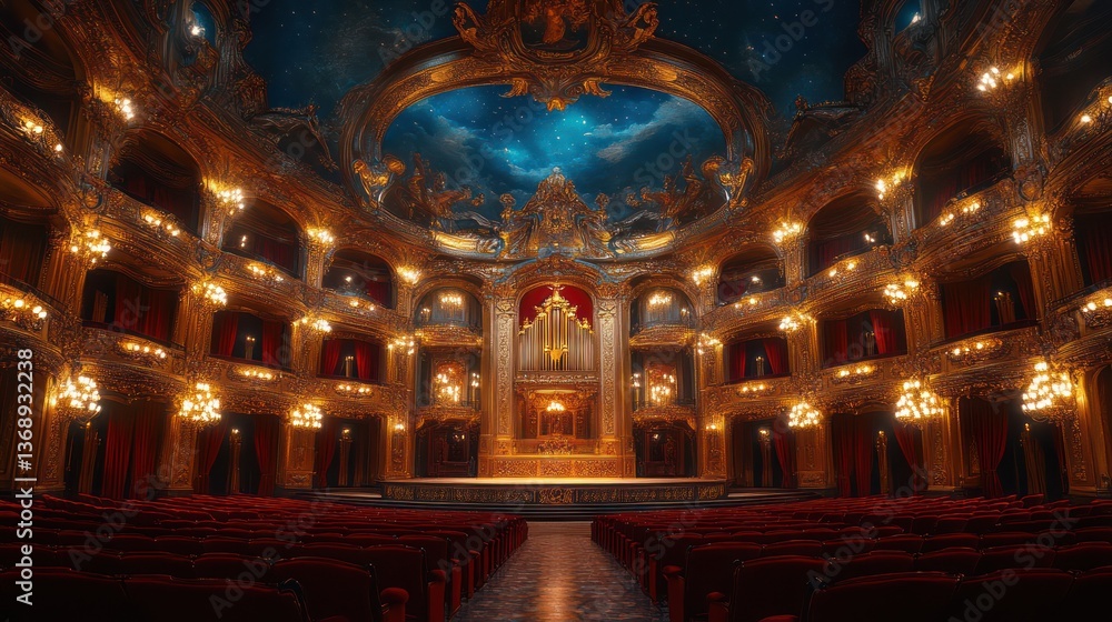 Obraz premium Grand theater interior