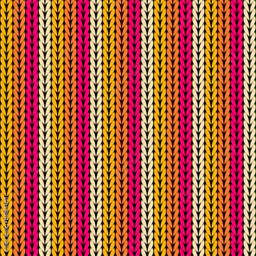 Knitted background pattern wallpaper knitting decorative print handmade textile knitting handiwork