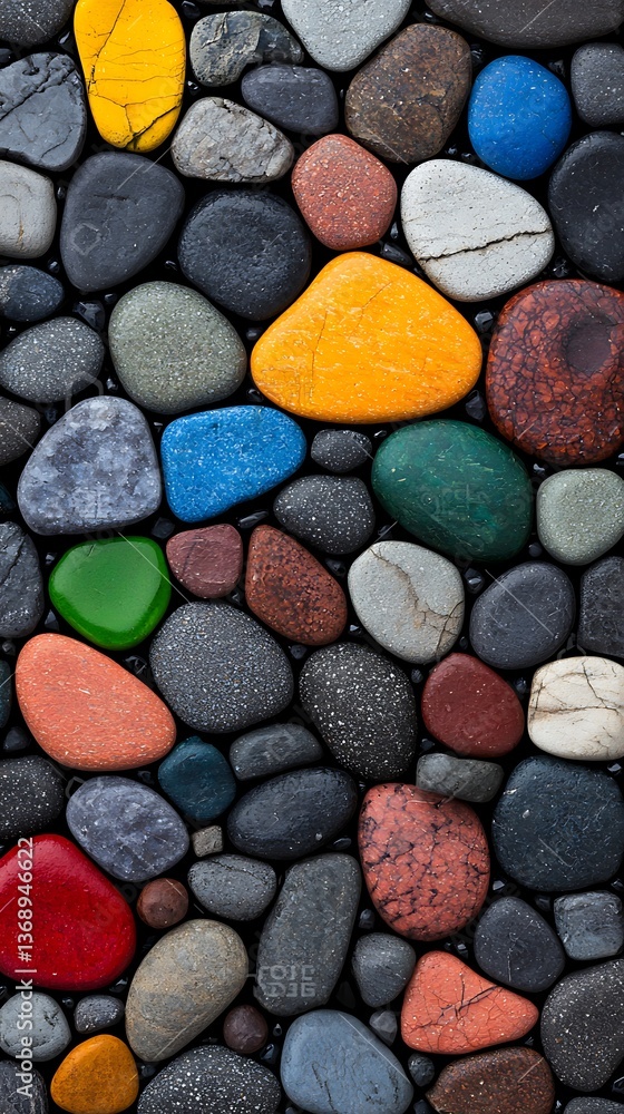 Colorful Stones Texture Pattern Colorful Stones Texture Pattern