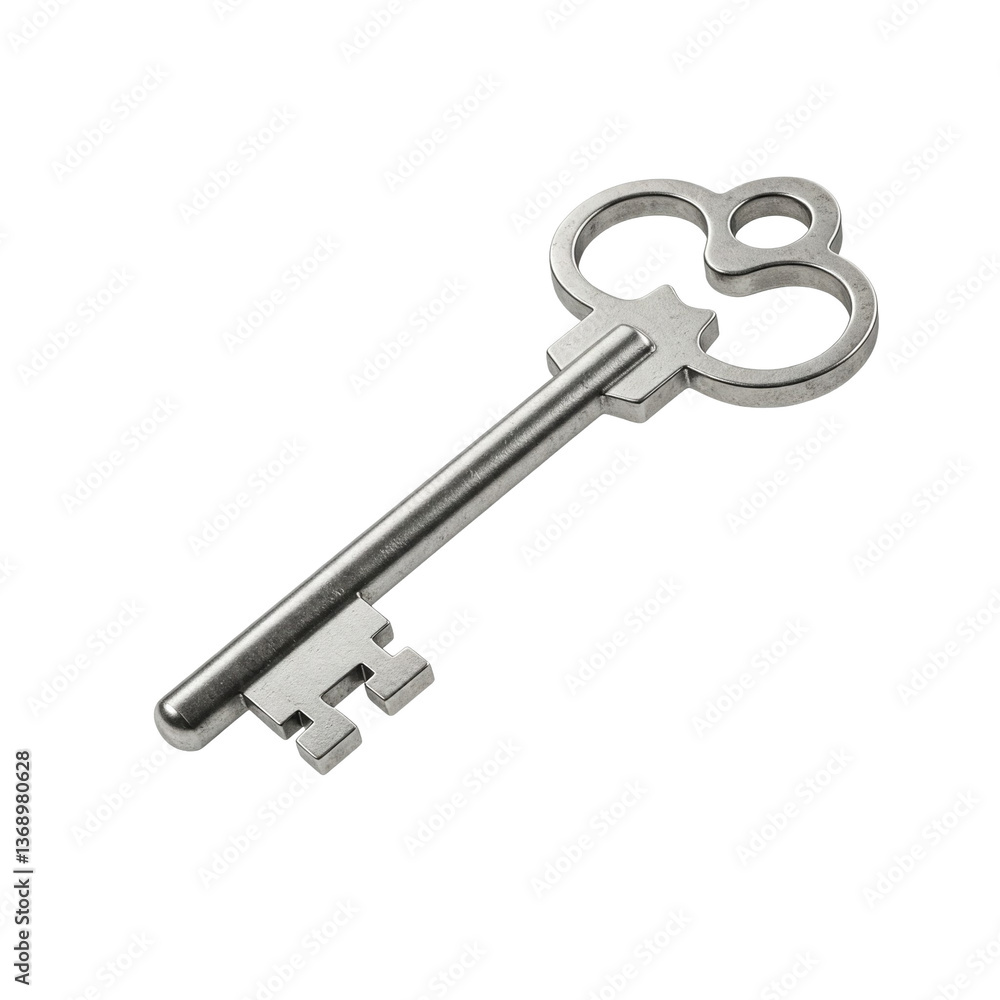 key isolated on white key isolated on white