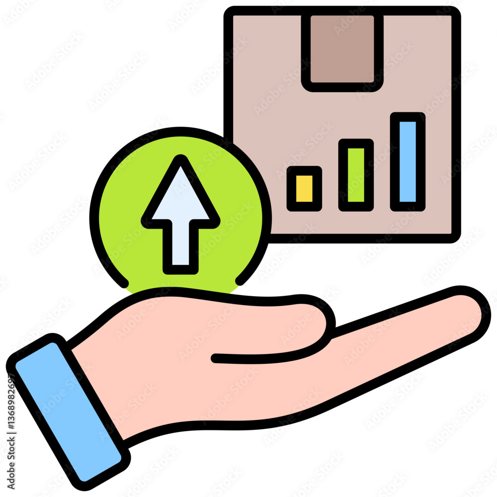 Sales Growth Icon Sales Growth Icon