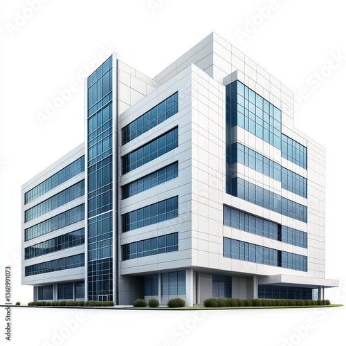 Wallpaper Mural hospital building White background Torontodigital.ca