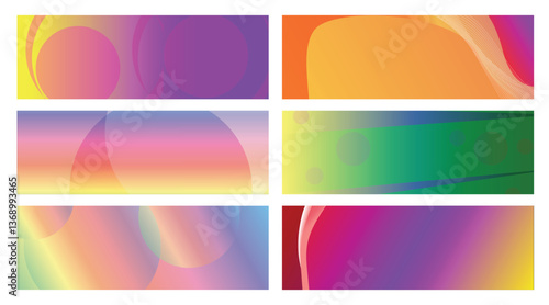 Abstract Colorful Gradient Backgrounds (3)