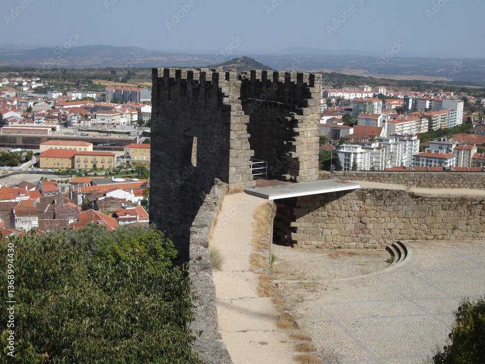 Castelo Branco, Beira Baixa, Portugal, July 20, 2006, Views from Castelo Branco