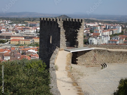 Obraz na płótnie Castelo Branco, Beira Baixa, Portugal, July 20, 2006, Views from Castelo Branco w salonie