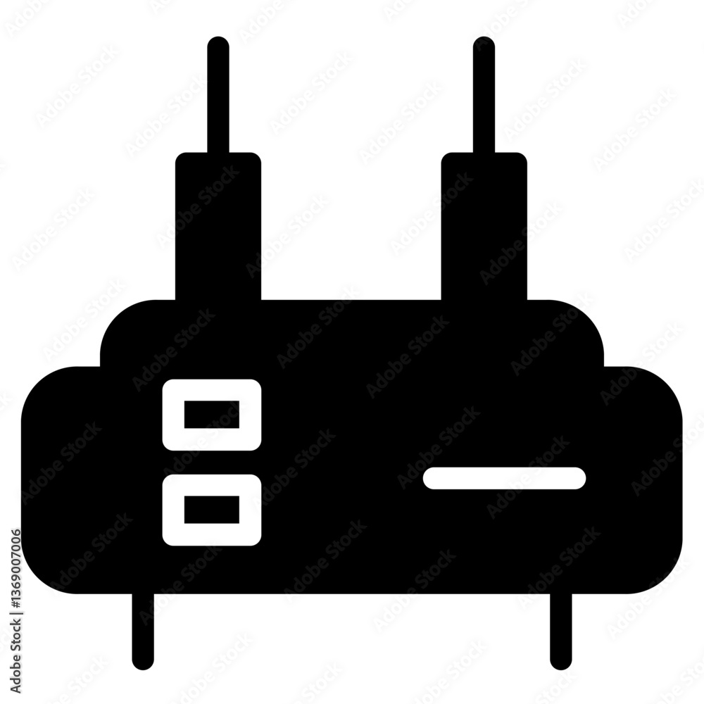 Router Modem Wifi  Glyph Icon