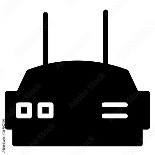 Router Modem Wifi  Glyph Icon