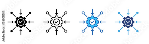 Impact icon sheet multiple style collection